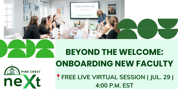 Beyond the Welcome Webinar