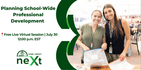 Planning School-Wide Professional Development